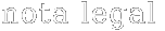 nota legal diseño web